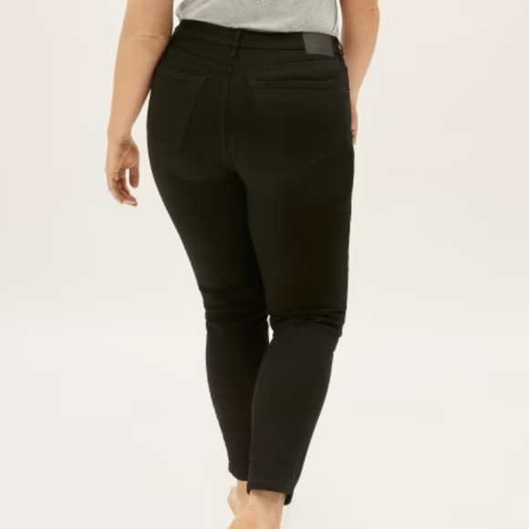 Everlane Black Curvy High Rise Skinny Jeans sz 26 regular - Picture 2 of 6
